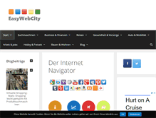 Tablet Screenshot of easywebcity.de